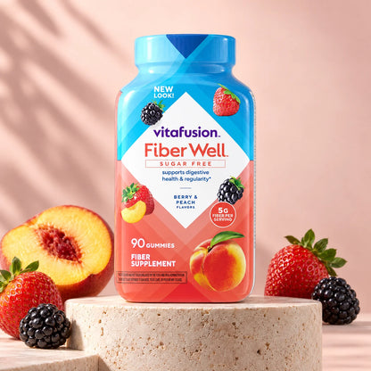 Sugar-Free Prebiotic Fiber Gummies.